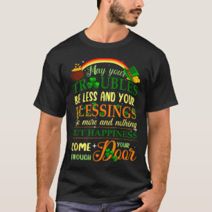 Kids Men Women Irish Blessing St Patrick&# ; s Day T-Shirt