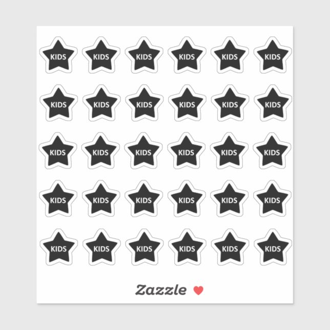 Kids Menu Wedding Place Card Food Meal Choice (Sheet)