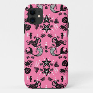 Kids Mermaid Pink Case-Mate iPhone Case