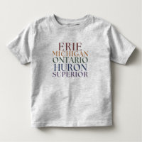 Kids Michigan Great Lakes State Tee