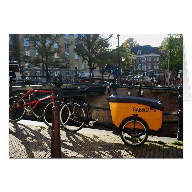Kid's MiniVan in Amsterdam (Front Horizontal)