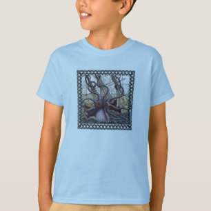 Kids Monster from the Deep Shirt