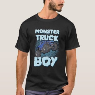 Kids Monster Truck Boy For Boys Cool Fun  Monster  T-Shirt