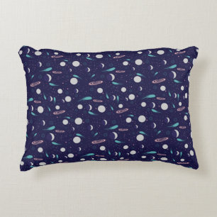 Kids Moon Meteor Black Hole Planet Comet Decorative Cushion