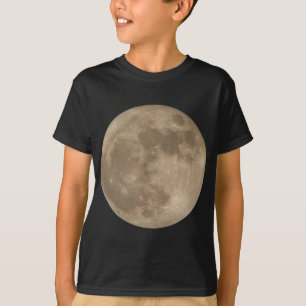 Kid's Moon Shirt Full Moon Kid's Moon Jersey Shirt