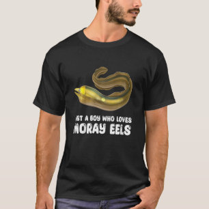 Kids Moray Eel Apparel For Boy Love Sea Animal T-Shirt