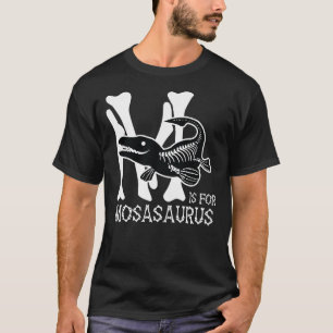 Kids Mosasaurus Dinosaur  P Is For Mosasaurus Tee