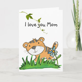 kids mothers day greeting card