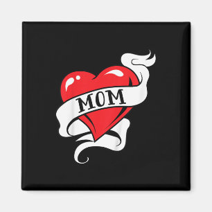 Kids Mum Heart Tattoo For Mothers Day Love Mum Magnet