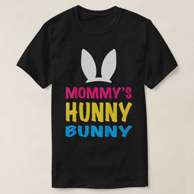 Kids Mummy's Hunny Bunny Easter  T-Shirt (Design Front)
