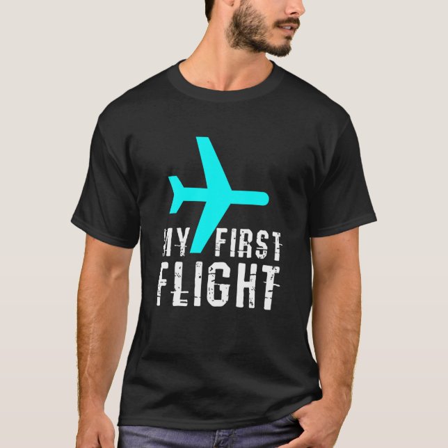Kids My First Flight T-Shirt (Front)