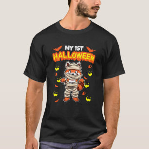 Kids My First Halloween Scary Hallow's Eve Birthda T-Shirt