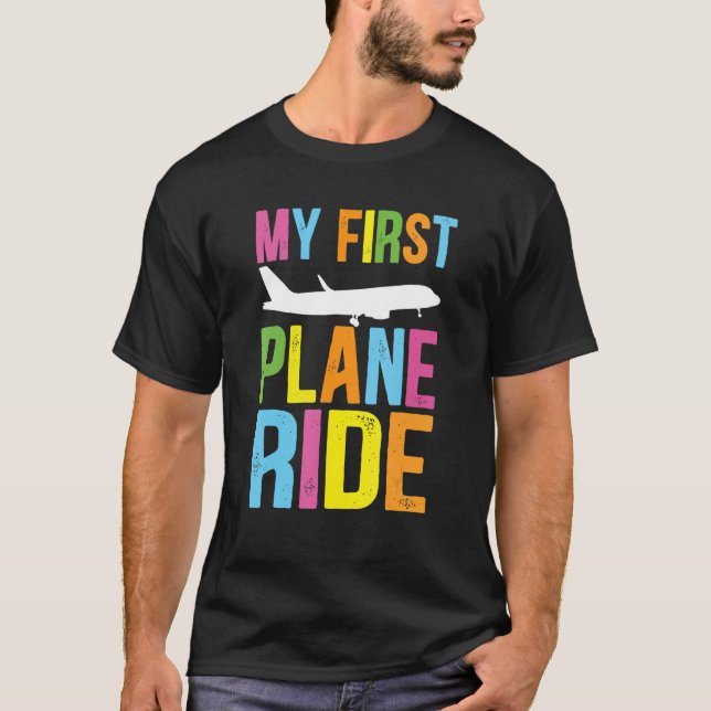 Kids My First Plane Ride My First Plane Ride Kids  T-Shirt (Front)