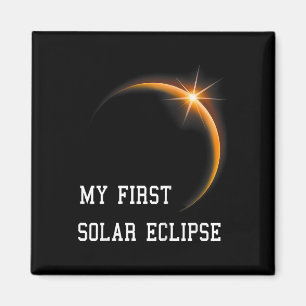 Kids My First Solar Eclipse Boys Girls 2024 Solar  Magnet