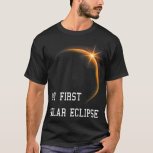 Kids My First Solar Eclipse Boys Girls 2024 Solar T-Shirt