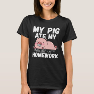 Kids My Pig Ate My Homework T-Shirt
