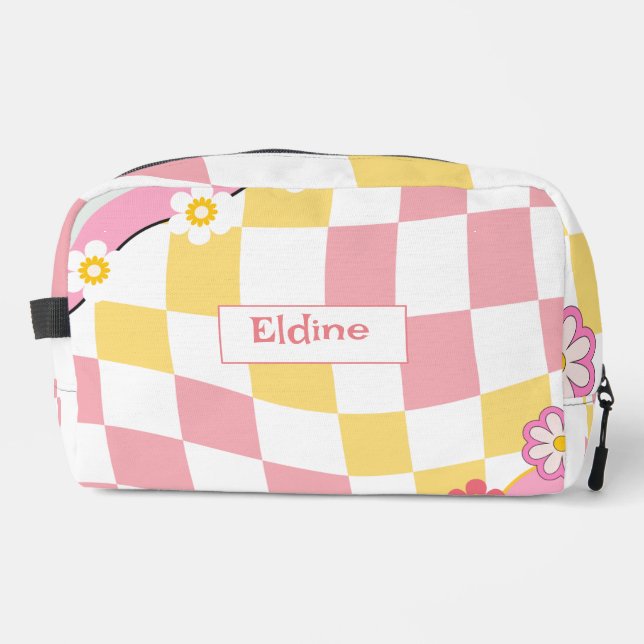 Kids Name Backpack 70S Groovy Back To School (Front)