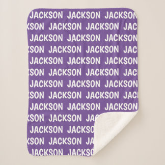 Kids Name Blanket - Pick Your Colour!