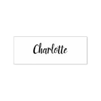 Kids name rubber stamp, back to school rubber stam