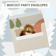 Kids Nature Big Foot/ Sasquatch Birthday Party  