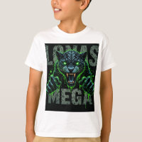 Kid's Neon Green Glow T-Shirt