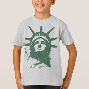 Kid's New York Shirt Statue of Liberty Shirt