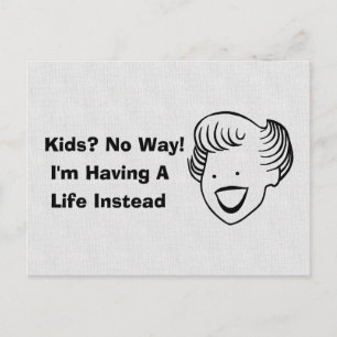 Kids No Way Postcard