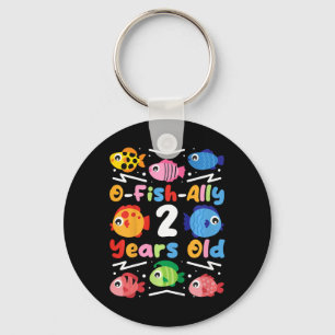 Kids O-fish-ally 2 Years Old Key Ring