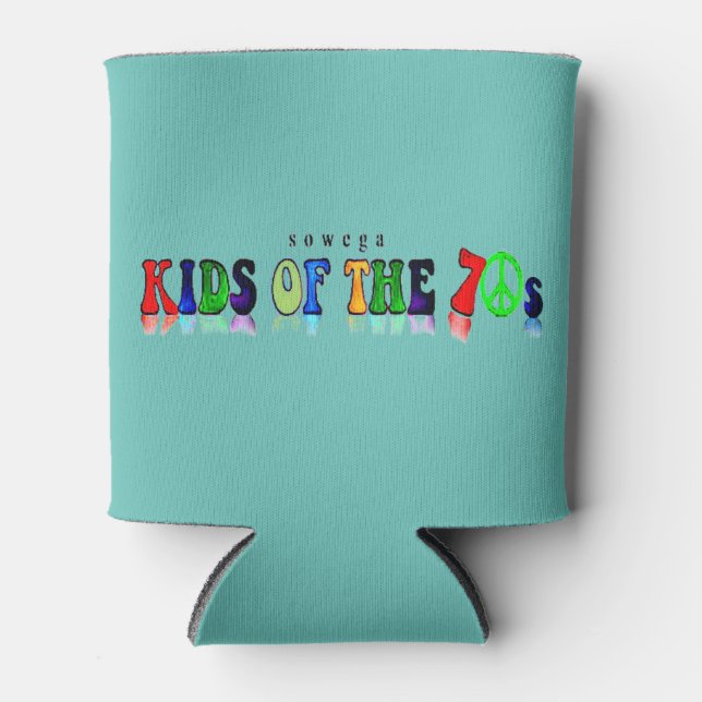 kIDS of the 70s can cooler (Front)