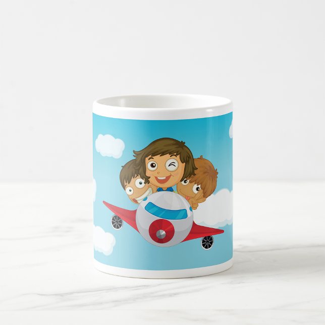 Kids On A Plane Coffee Mug (Creator Uploaded)