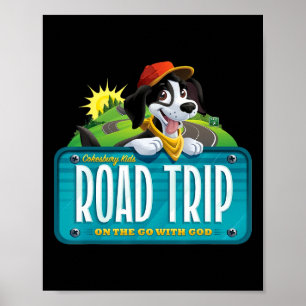 Kids On The Go Christian Vbs 2025 Road Trip Celebr Poster