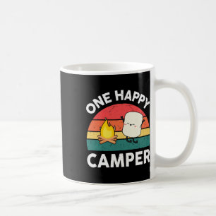Kids One Happy Camper Toddler Boy Funny Marshmallo Coffee Mug