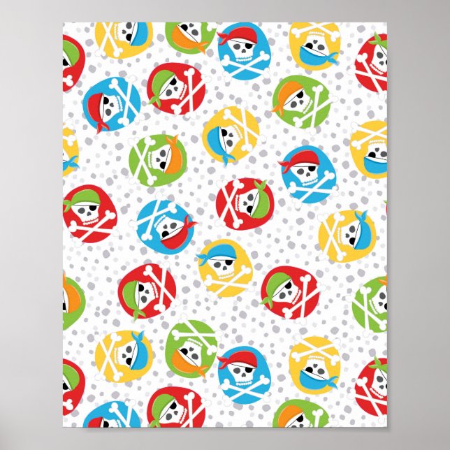 Kids Party Pirate Poster (Front)