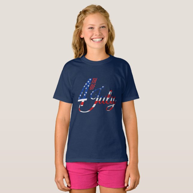 Kids Patriotic T-shirt (Front Full)