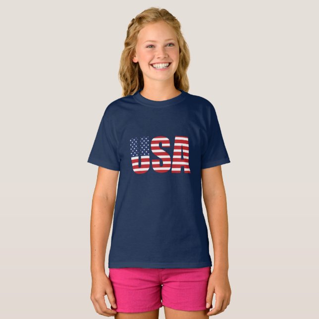 Kids Patriotic T-shirt (Front Full)
