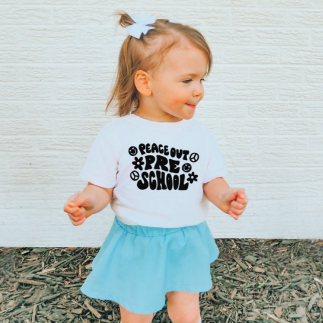 Kids Peace Out Preschool T-shirt (Creator Uploaded)