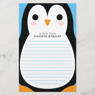 Kids Penguin Cute Stationery
