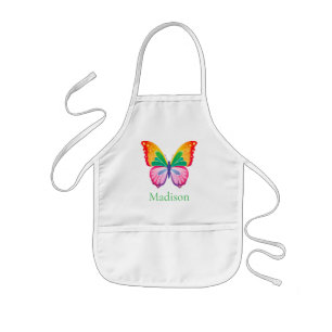 Kids personalised apron