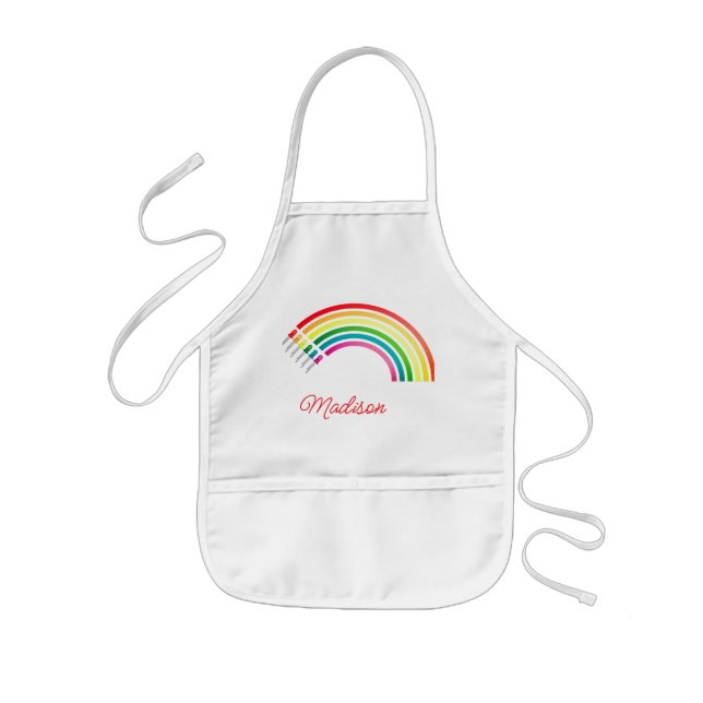 Kids personalised apron (Front)
