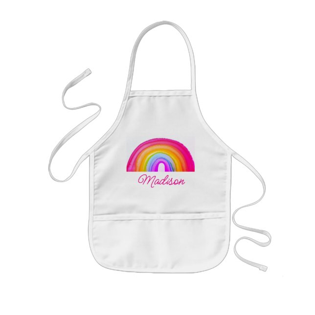 Kids personalised apron (Front)