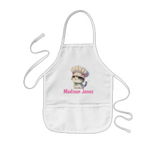 Kids personalised apron