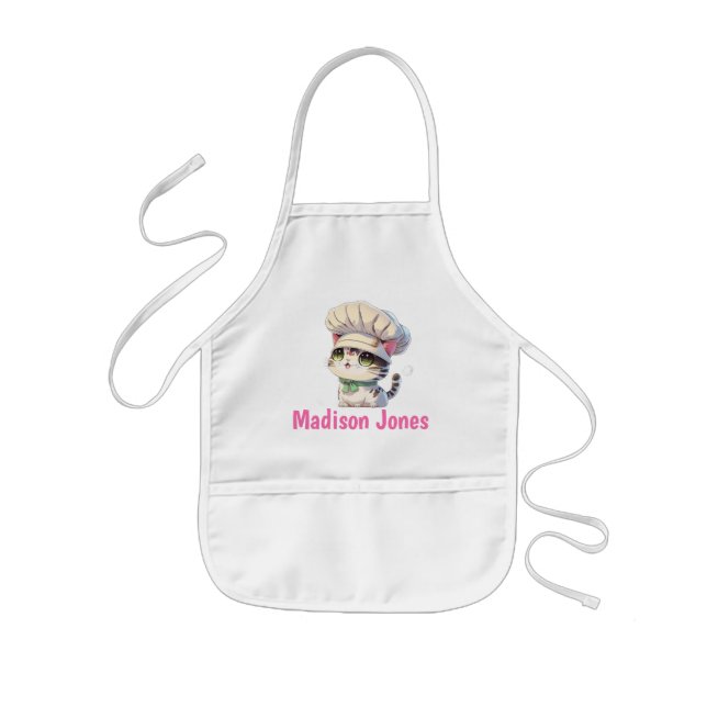 Kids personalised apron (Front)