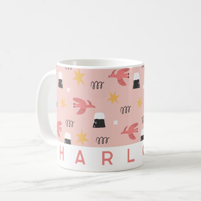 Kids Personalised Children's mug (Front Left)