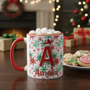 Kids personalised Christmas Mug