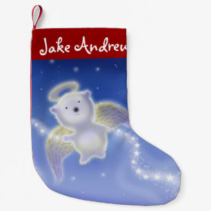 Kids Personalised Christmas Stocking Polar Bear