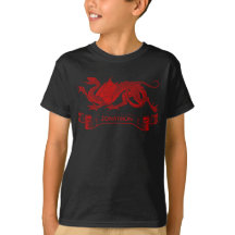 Kid's Personalised Dragon T-shirt
