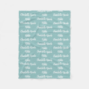 Kids Personalised Fleece Blanket