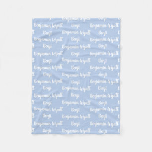Kids Personalised Fleece Blanket