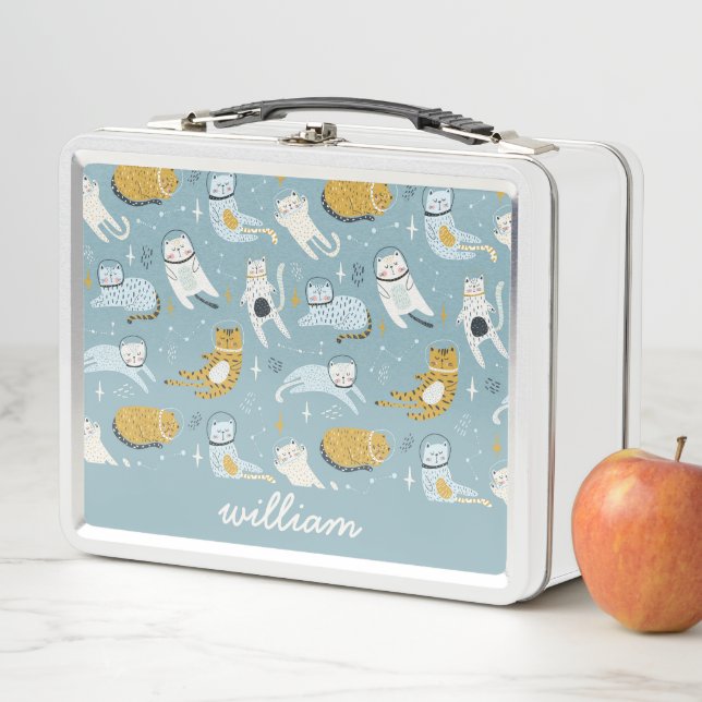  Kids Personalised Metal Lunch Box (In Situ)
