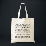Kids Personalised Name Pattern Colour Your Own DIY Tote Bag<br><div class="desc">Kids Personalised Name Pattern Colour Your Own DIY Tote Bag. Grab your fabric markers or fabric paint and colour in this personalised tote. Name will appear in six different bubble letter fonts to colour. A fun craft idea for kids to decorate their own personalised bag. Boys and girls can have...</div>